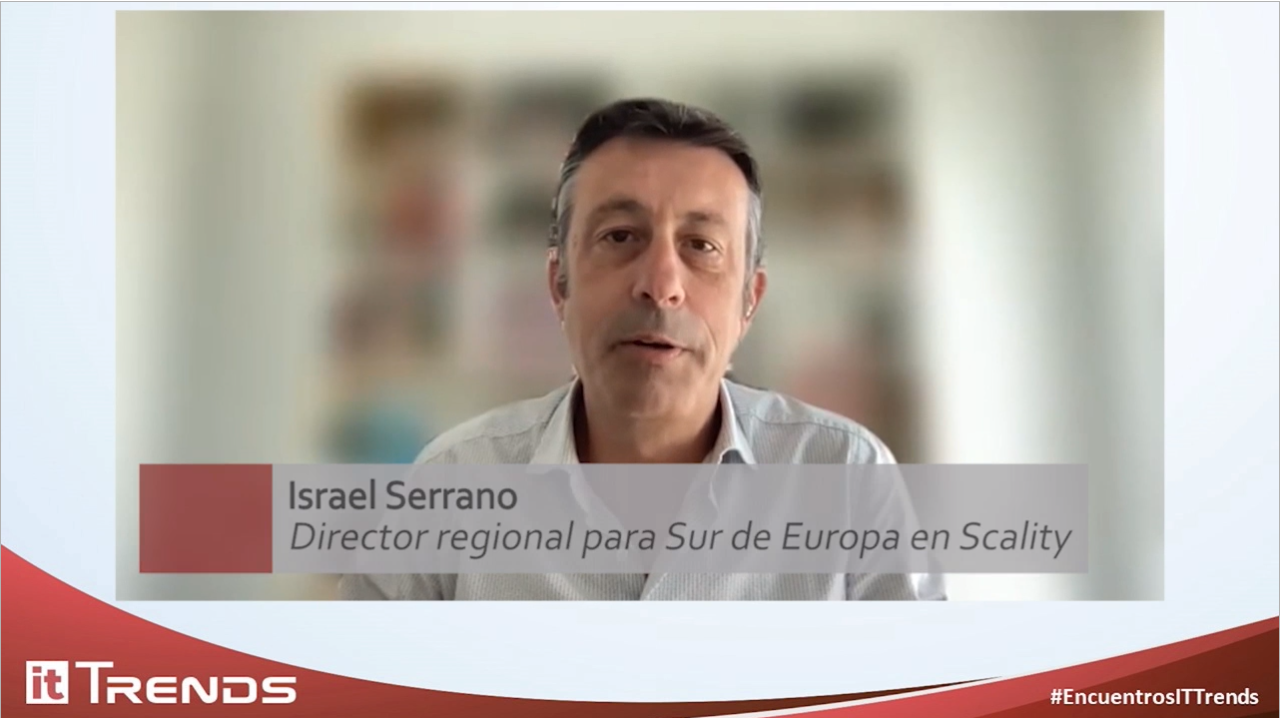 Israel Serrano, director regional para Sur de Europa de Scality