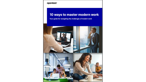 WP_OpenText_10 ways to master modern work_web